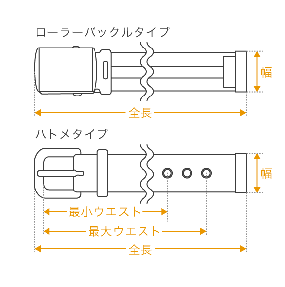 MARK&LONA - Rev Marker Belt | ベルト | ブラック | ユニ